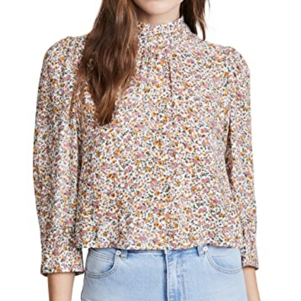 Rolla's Stephanie Coast Floral Blouse Size S/8